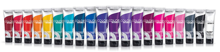 Color Intensity Group Shot Bottles