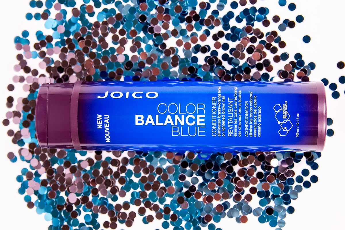 Color Balance Blue conditioner bottle