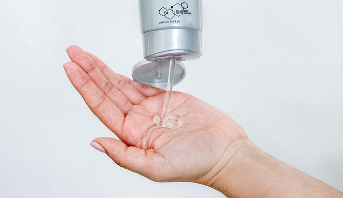 Gel in hand