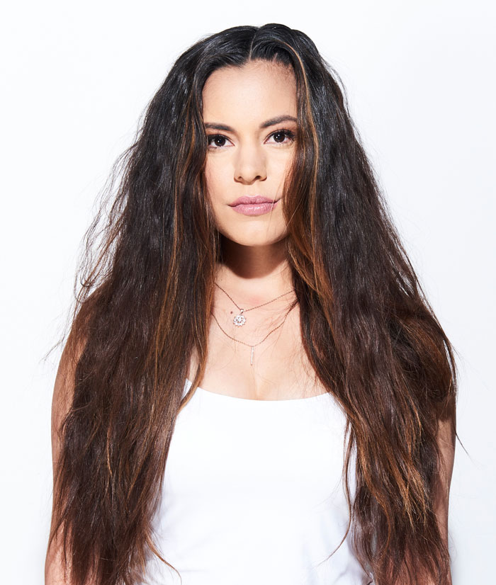 defy damage model hair before defy damage model hair before
