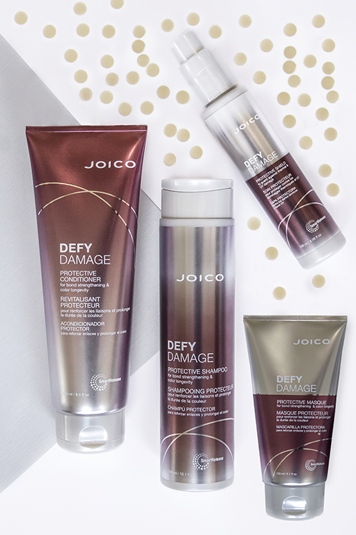 Defy Damage full line bottles