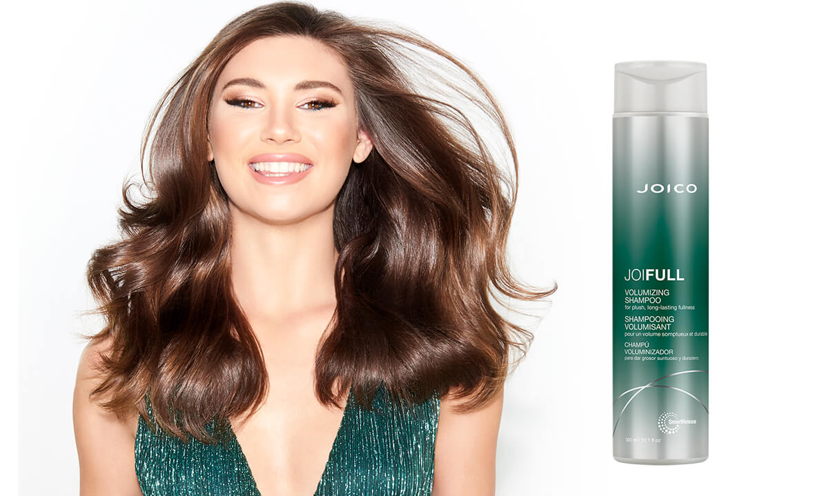 JoiFull Shampoo model and product