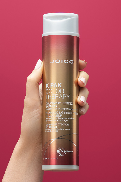 K-PAK Color Therapy Shampoo bottle