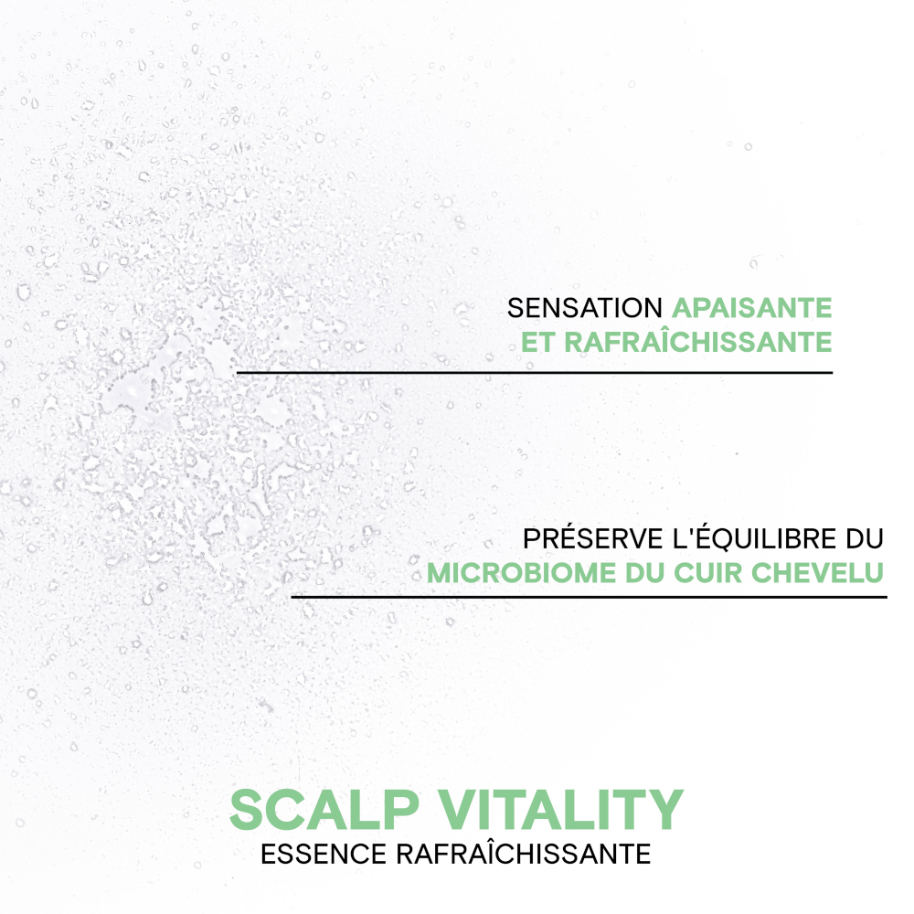 scalp vitality essence - refreshing soothing sensation, preserves scalp microbiome balance