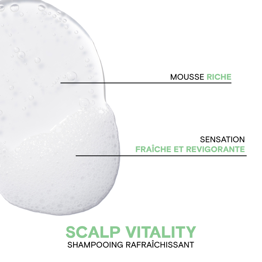 scalp vitality shampoo - rich later cool refreshing sensation