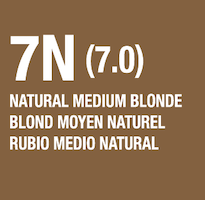 lumishine demi permanent liquid color swatch natural medium blonde 7N
