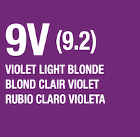 lumishine demi permanent liquid color swatch violet light blonde 9V