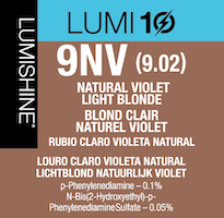 lumishine lumi10 natural violet light blonde 9NV