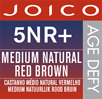vero k-pak age defy color swatch medium natural red brown 5NR