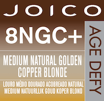 vero k-pak age defy color swatch medium natural golden copper brown 8NGC