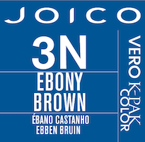 vero k-pak color swatch ebony brown 3N