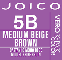 vero k-pak color swatch medium beige brown 5B