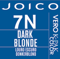 vero k-pak color swatch dark blonde 7N
