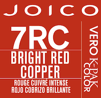 vero k-pak color swatch bright red copper 7RC