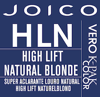 vero k-pak color swatch high lift natural blonde HLN