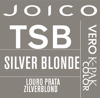 vero k-pak color swatch silver blonde TSB