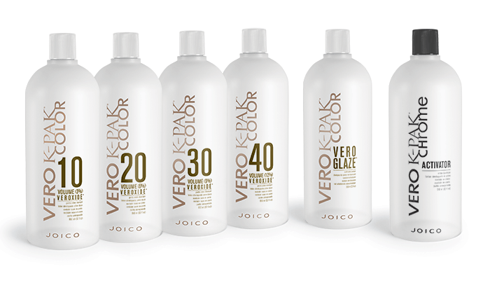 vero k-pak developer bottles