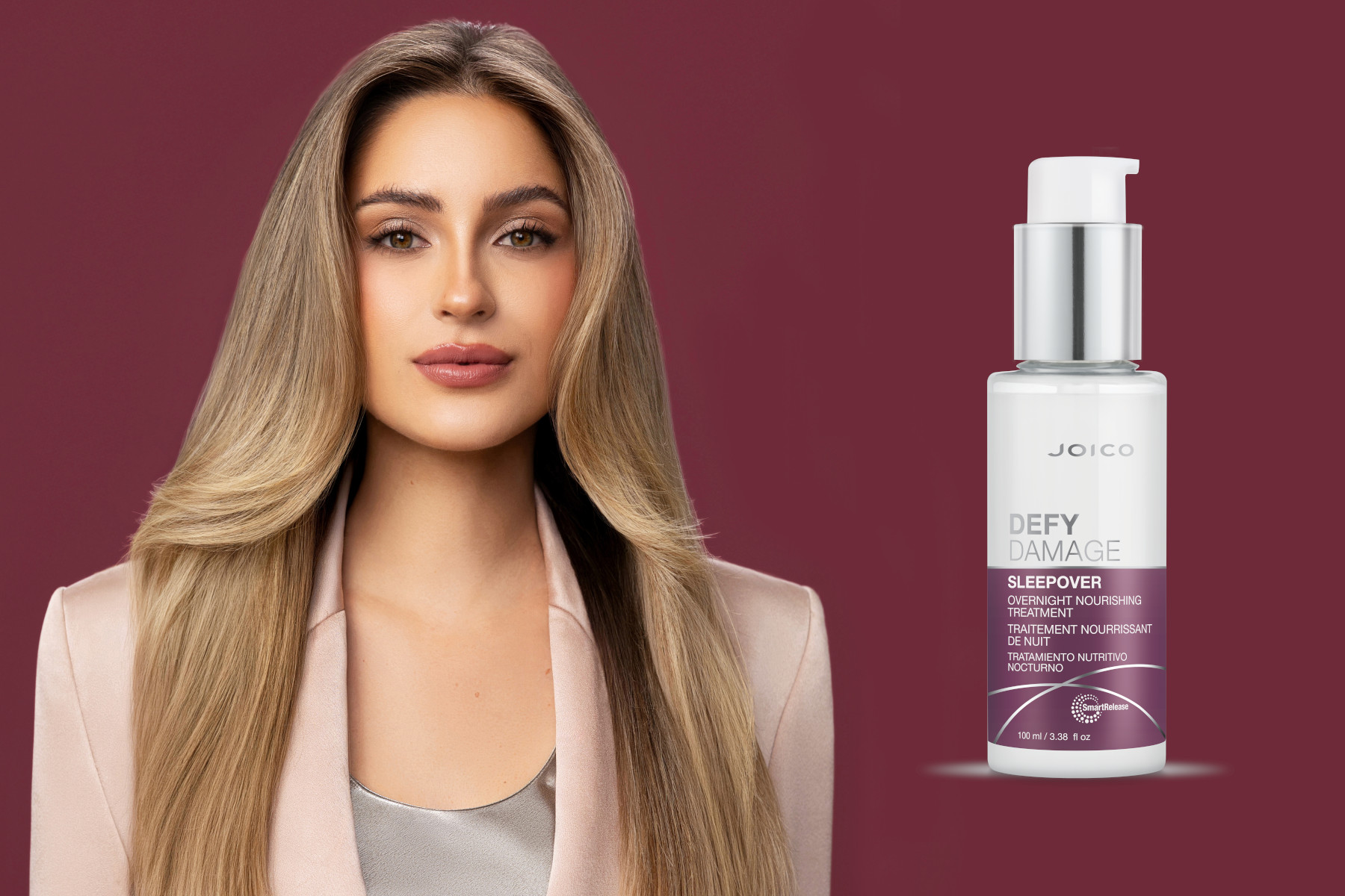 defy-damage-sleepover-pro-model defy damage sleepover treatment with model